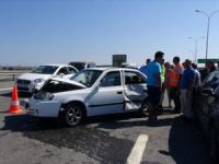 TEM'de zincirleme trafik kazası