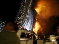 Dubai'de 63 katlı otelde yangın